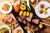 「料理イメージ」＜ランチパスポート　30,000円 / ディナーパスポート　33,000円＞【リーガロイヤルホテル広島シュラスコ＆ビュッフェ フリーパスポート】
