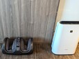 【オリエンタルホテル 東京ベイ】客室には空気清浄機とフットマッサージャーが