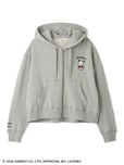 【ポチャッコ×ミラ オーウェン】「短丈Aラインフーディー」10,450円/カラー:GRY