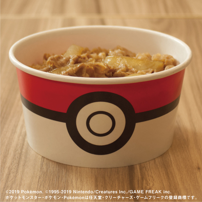 ポケ丼　ヤドン　吉野家 ポケモン＆吉野家がコラボ！ “ドン”がつくポケモンのフィギュア
