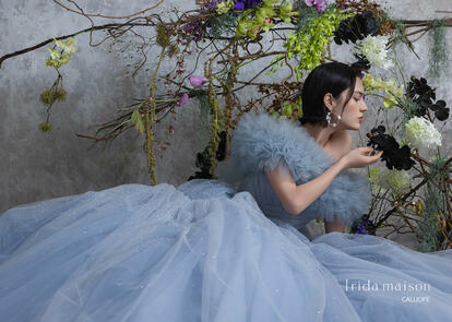 世界で1枚のオーダーメイド似顔絵★★プレミアムver★ウェディングスタイル 大人可愛い女神級ドレスが集合！人気3ブランドの「2025新作