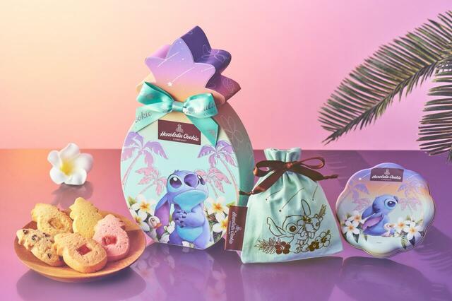 【Honolulu Cookie Company】スティッチ クッキー Shooting star