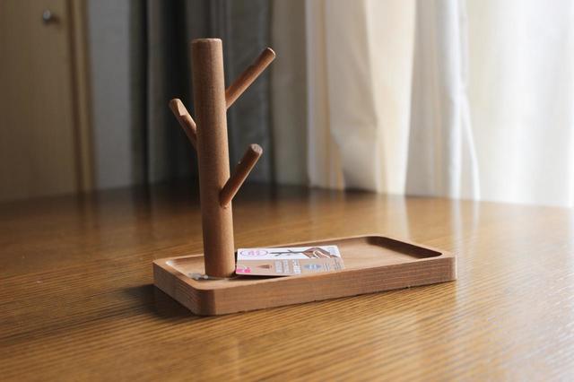 【ダイソー】木製収納ラック／200円