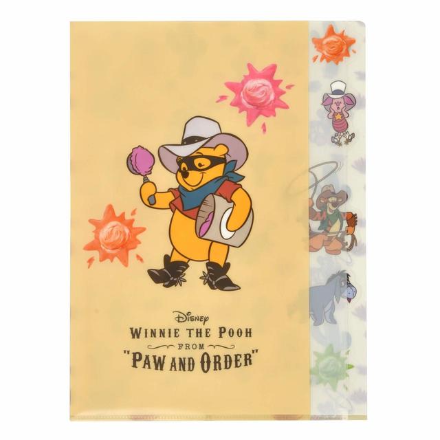 プー＆フレンズ クリアファイル インデックス Western Pooh 660円