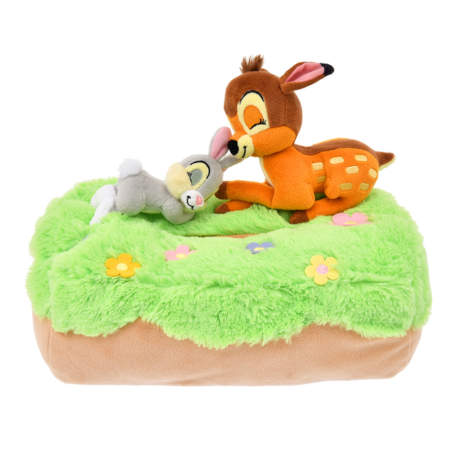 ティッシュボックスカバー ＜バンビ＆とんすけ＞2,900円