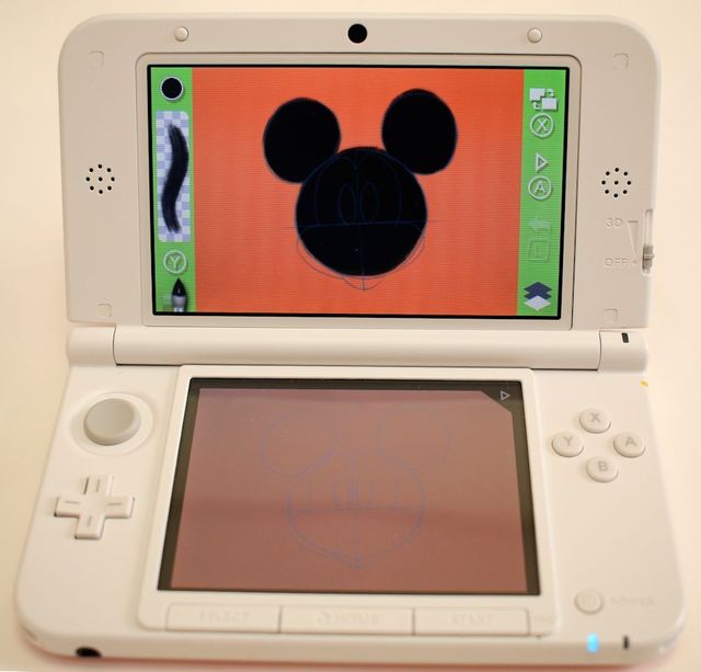 先生のお手本があるので安心