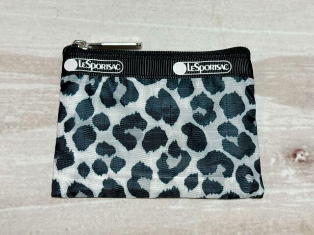 【付録：LeSportsac レオパード柄ポーチセット】サイズ：＜小＞（約）縦8×横11cm