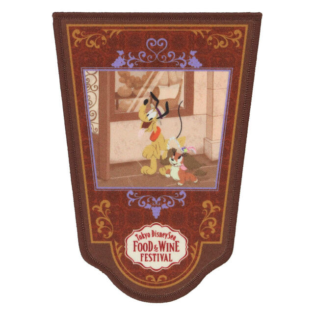 ワッペンアクセサリー 900円|東京ディズニーシー・フード&ワイン・フェスティバル スペシャルグッズ|発売日:2025年4月7日(月)