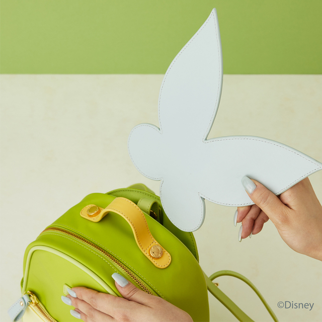 「ティンカー・ベル」の着ている洋服や髪色をイメージしたカラー【Disney Collection / d fashion × Samantha Thavasa】