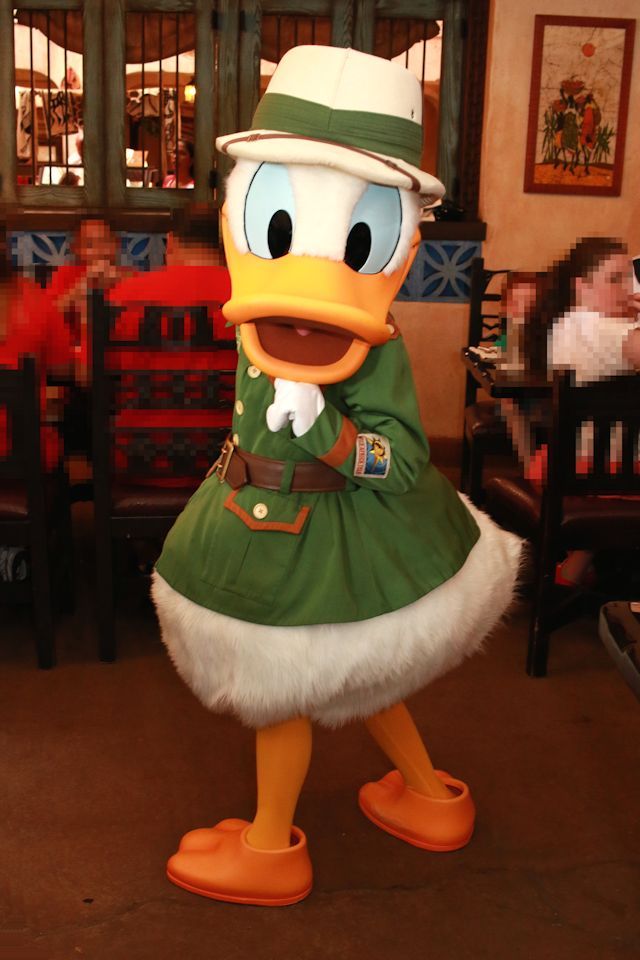 タスカー・ハウス・レストランのドナルド