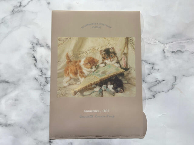 便利なA4サイズのクリアホルダー