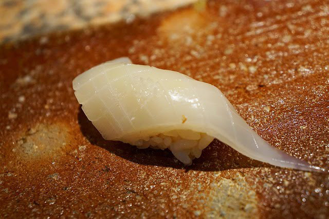 鮨 竹半 若槻（恵比寿）　烏賊