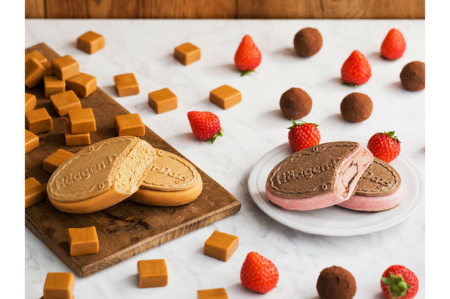 クリスピーサンド『ザ・キャラメル』＆『苺のトリュフ』