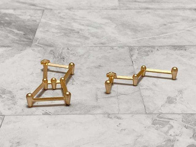 【ナチュラルキッチン】カトラリーレストオリオン座ゴールド・カシオペア座ゴールド/各税込110円