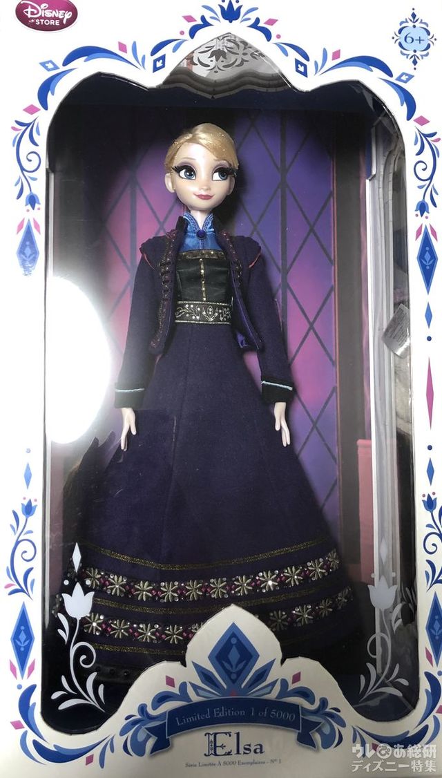 限定5000体のエルサのリミテッドドール
