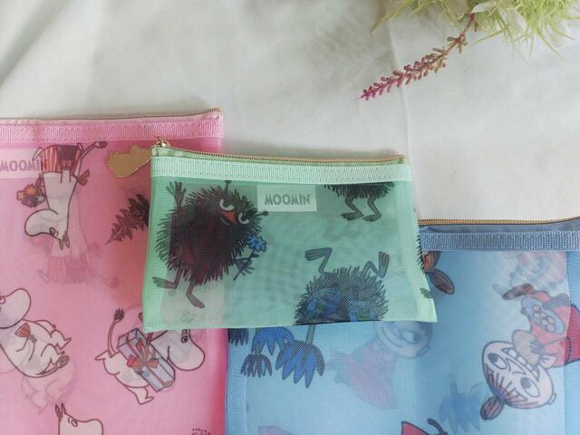 通常号はMOOMINの「メッシュポーチ3点セット」