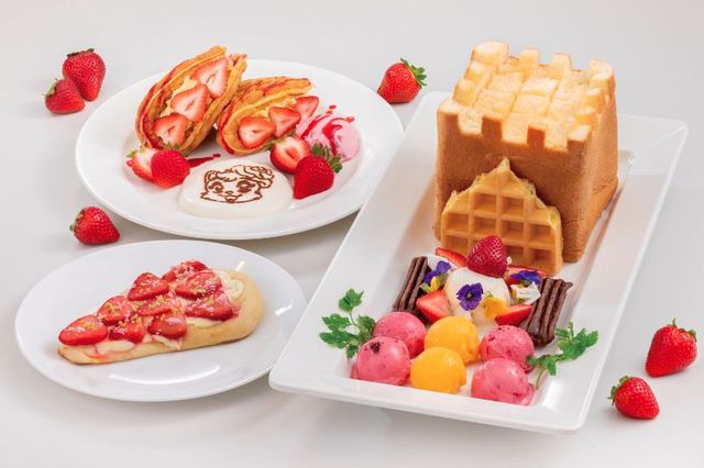 いちごメニュー各種｜志摩スペイン村