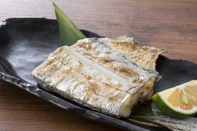 太刀魚の塩焼き　