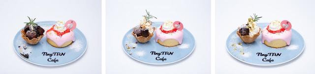 American sundae style チョコクッキー、American sundae style キャラメルナッツ、American sundae style ピスタチオハニー