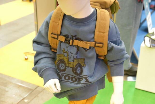 【ワークマン】PEANUTS裏起毛トレーナーkids　1,500円（税込）男の子にも似合うキャラクター商品です