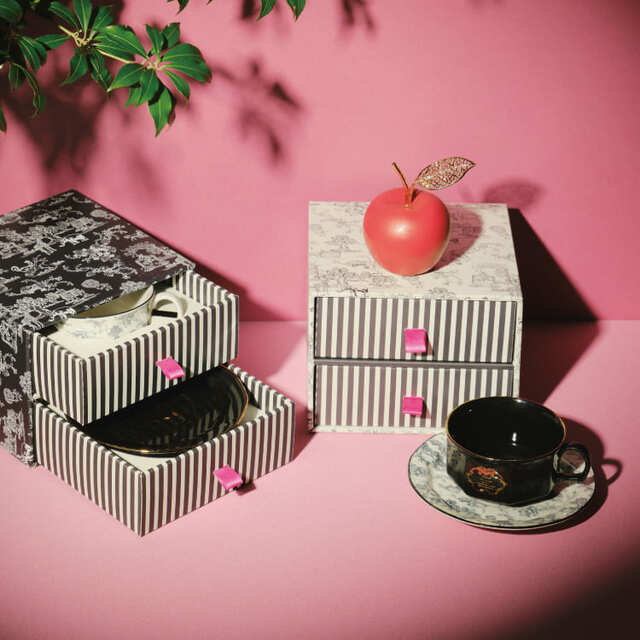 【Afternoon Tea LIVING】カップ&ソーサー 各¥3,850