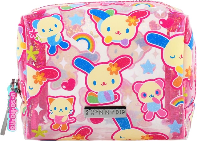 【SKINNYDIP LONDON×サンリオキャラクターズ】ポーチ：2,860円／かわいくてちょっと懐かしさも感じる「ウサハナ」