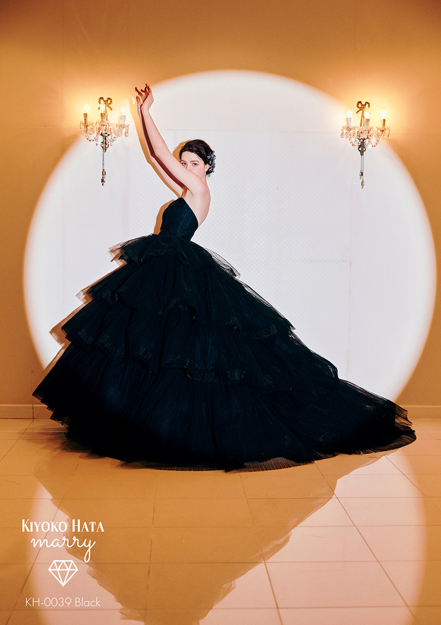 KIYOKO HATA（キヨコハタ）×marry（マリー）新作ウェディングドレス　KH-0039_Black