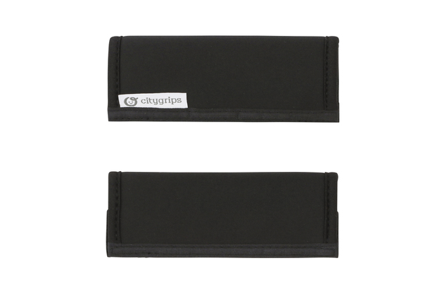 チューピー ベビーカー・ハンドルカバー・シングル/ソリッドブラック