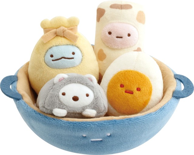 【すみっコぐらし】「おでんぬいぐるみセット」￥4,400