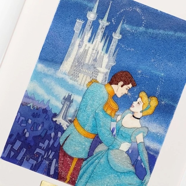 ダイヤモンド1ct入り　ジュエリー絵画　『シンデレラ』 Mサイズ （1ctDCN2M) 1,100,000円
