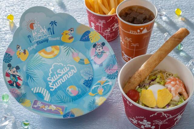 スペシャルセット、スーベニアプレート付き 2,510円｜東京ディズニーランド「キャンプ・ウッドチャック･キッチン」