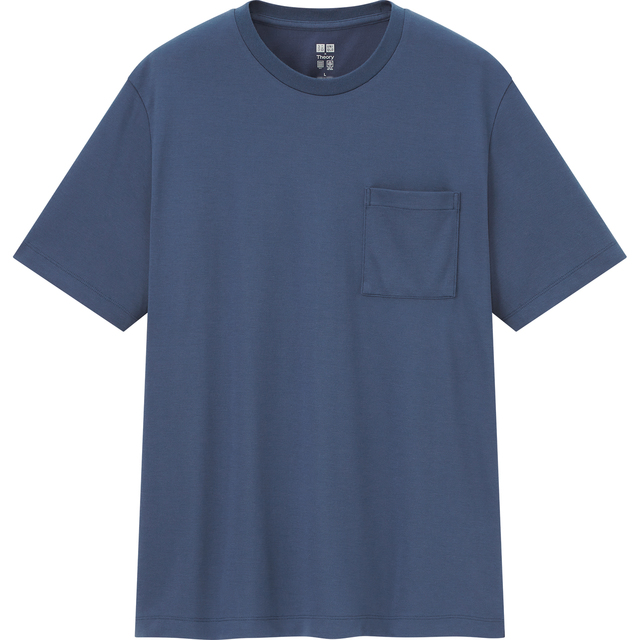 【UNIQLO（ユニクロ） × Theory（セオリー） コラボレーション第二弾】エアリズムカノコ スリムフィットTシャツ（半袖）