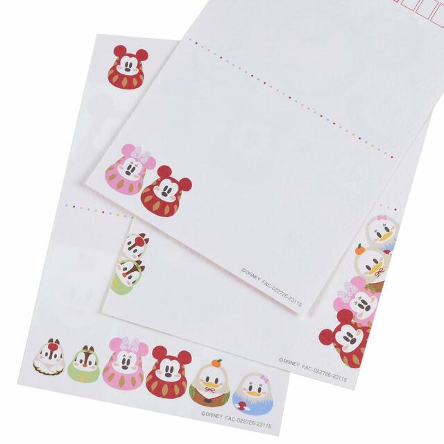 ミッキー＆フレンズ ポストカード セット NEW YEAR 2024 550円 