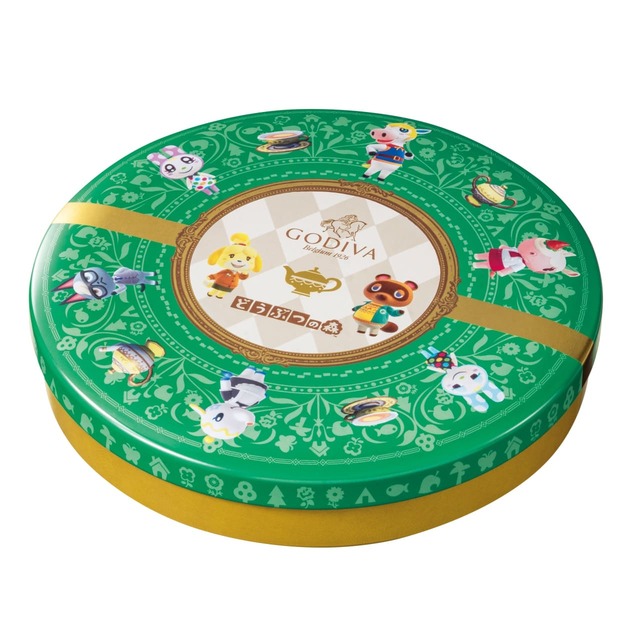 【ゴディバ meets どうぶつの森】「ゴディバ meets どうぶつの森 アソートメント 9粒入」3,240円