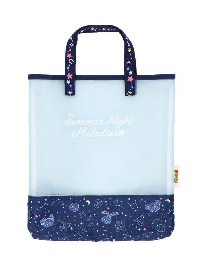 ピクニックシート 4,800円|サイズ:(ピクニックシート)縦約130×横約85cm(バッグ)高さ約36×幅約33×マチ約5cm|「ダッフィー&フレンズのサマーナイト・メロディー」スペシャルグッズ|東京ディズニーリゾート40周年“ドリームゴーラウンド”|発売日:2023年7月3日(月)|販売店舗:東京ディズニーシー「マクダックス・デパートメントストア」