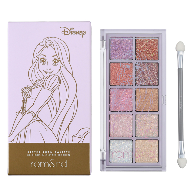 ロムアンド ベターザンパレット #00 ライト&グリッターガーデン_　3,740円 (税込)
