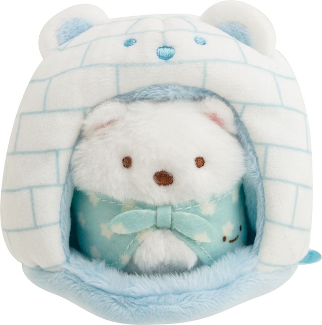 てのりぬいぐるみを入れて遊べるよ