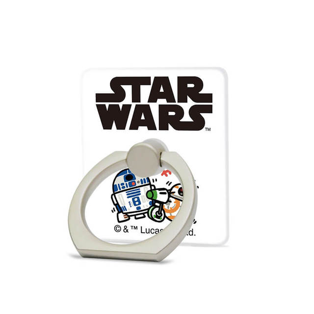 【D-Made】スマホリング カナヘイ画♪スター・ウォーズ R2-D2&BB-8 ｜1,760円 (税込)