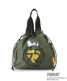 【grove×PEANUTS】「ナイロン巾着トートバッグ」￥7,697