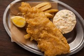 真鱈のフィッシュ&チップス