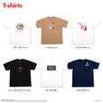 上段・下段左：Tシャツ 2,750円(SS~XL) ／ 下段 中央・左：Tシャツ 3,300円 (SS~L)