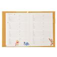 プー＆フレンズ 手帳・スケジュール帳 B6 型押し CALENDAR ＆ ORGANIZER 2027 2,800円