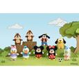 POP MART / DISNEY ミッキーファミリー キュート トゥギャザー シリーズ ぬいぐるみキーチェーン 各2,750円