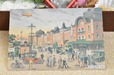 昔の東京駅が描かれた絵葉書