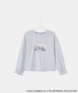 【サンリオキャラクターズ×ロペピクニック】「【KIDS】スパンコールトップス」カラー:サックス(シナモロール)、サイズ:S/M/L ¥3,850