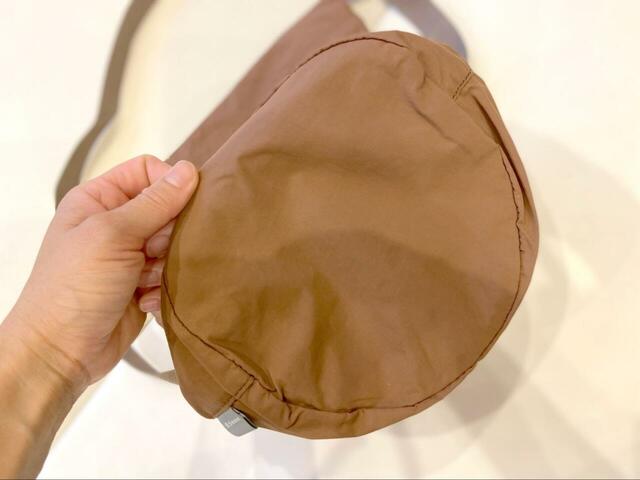 【BEAMS サウナバッグ】底も丈夫で型崩れしません♪