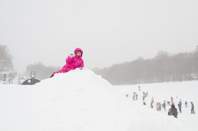 雪遊び・ソリ遊び専用エリア「たんばランド」｜たんばらスキーパーク
