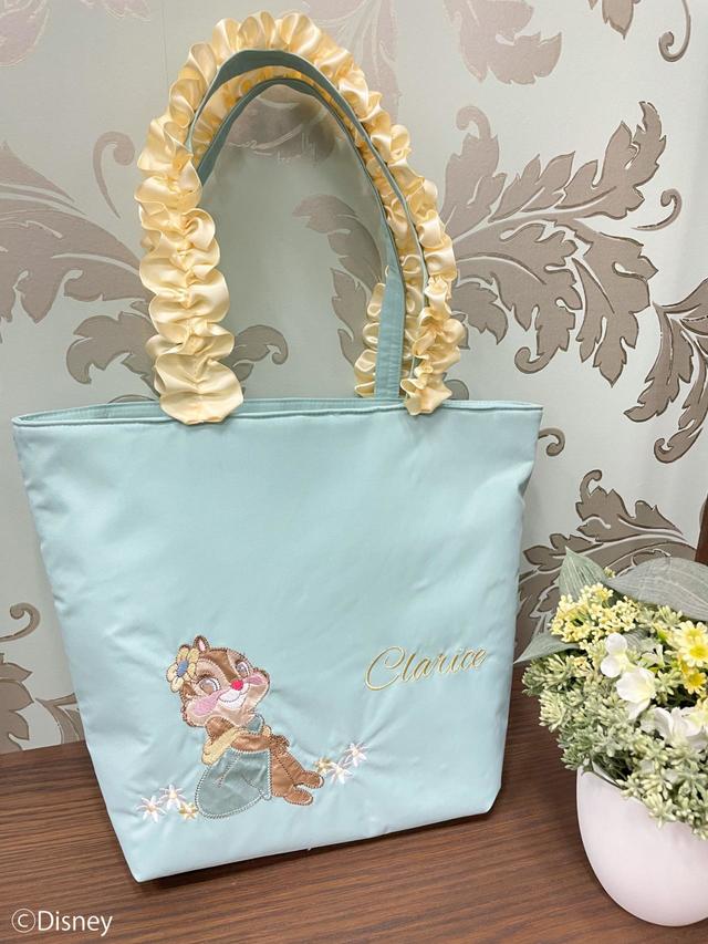 【Maison de FLEUR×ディズニー】クラリスシリーズ／トートバッグ。優雅さも感じさせるクラリスをデザイン
