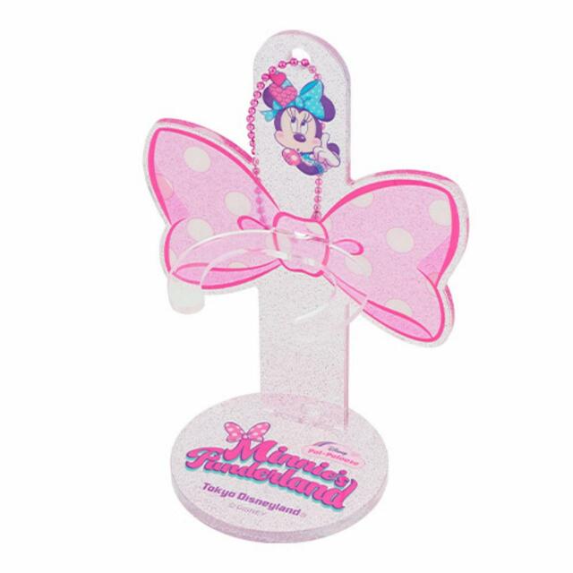 ぬいぐるみバッジスタンド 1,500円｜東京ディズニーランド「ディズニー・パルパルーザ“ミニーのファンダーランド”」スペシャルグッズ｜東京ディズニーリゾート40周年“ドリームゴーラウンド”｜発売日：2024年1月9日（火）｜販売店舗：東京ディズニーランド「ディズニー＆カンパニー」