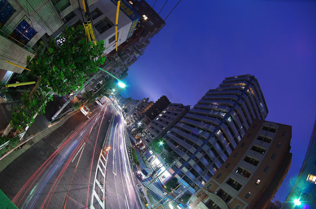 撮影地：山手通り / カメラ：PENTAX K-30